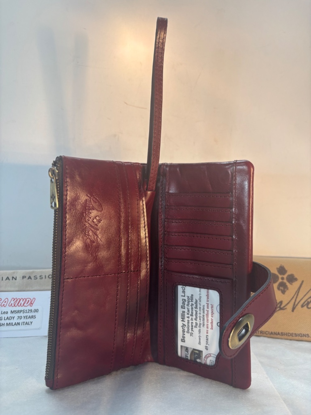 PATRICIA NASH MILAN ITALY NWT$129.00  MACY'S ,NORDSTROMS, SAK'S FIFTH AVE & BHBL